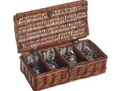 Picnic-kurv PRUNEAU Flet Brun