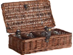 Picnic-kurv PRUNEAU Flet Brun