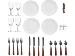 Picnic-kurv PRUNEAU Flet Brun