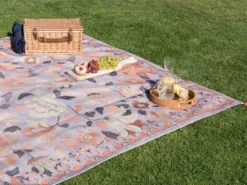 Picnic tæppe TUFKI 200 x 200 cm Purpur