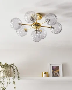 Plafond ANADYR Glas Blå