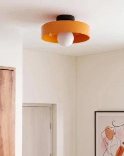 Plafond LUGUSE Glas Orange
