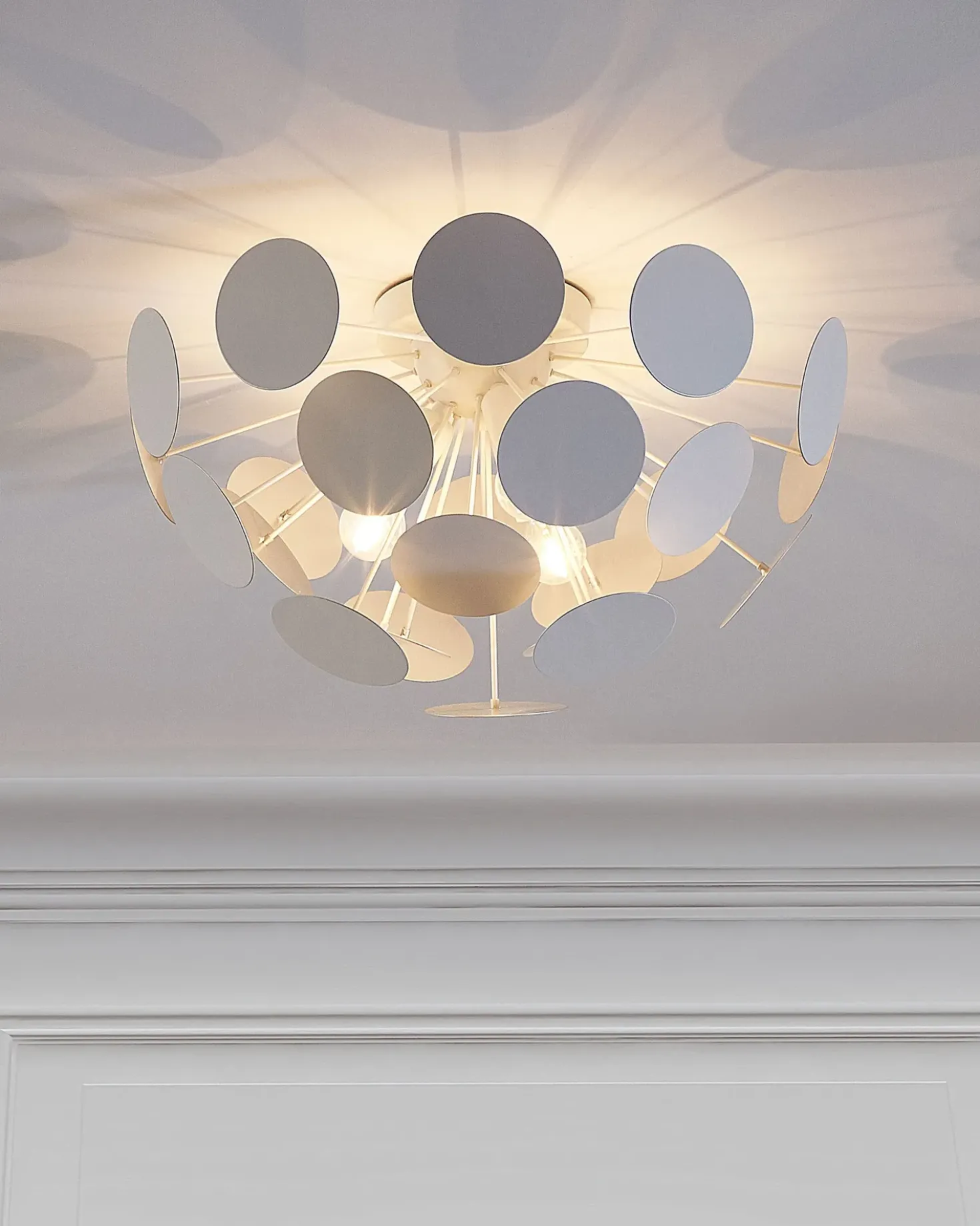 Plafond MARITSA Metal Hvid
