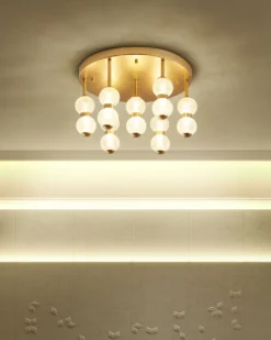 Plafond YOWAKA Metal Guld