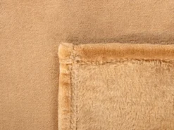 Plaid BAYBURT 200 x 220 cm Sand Beige