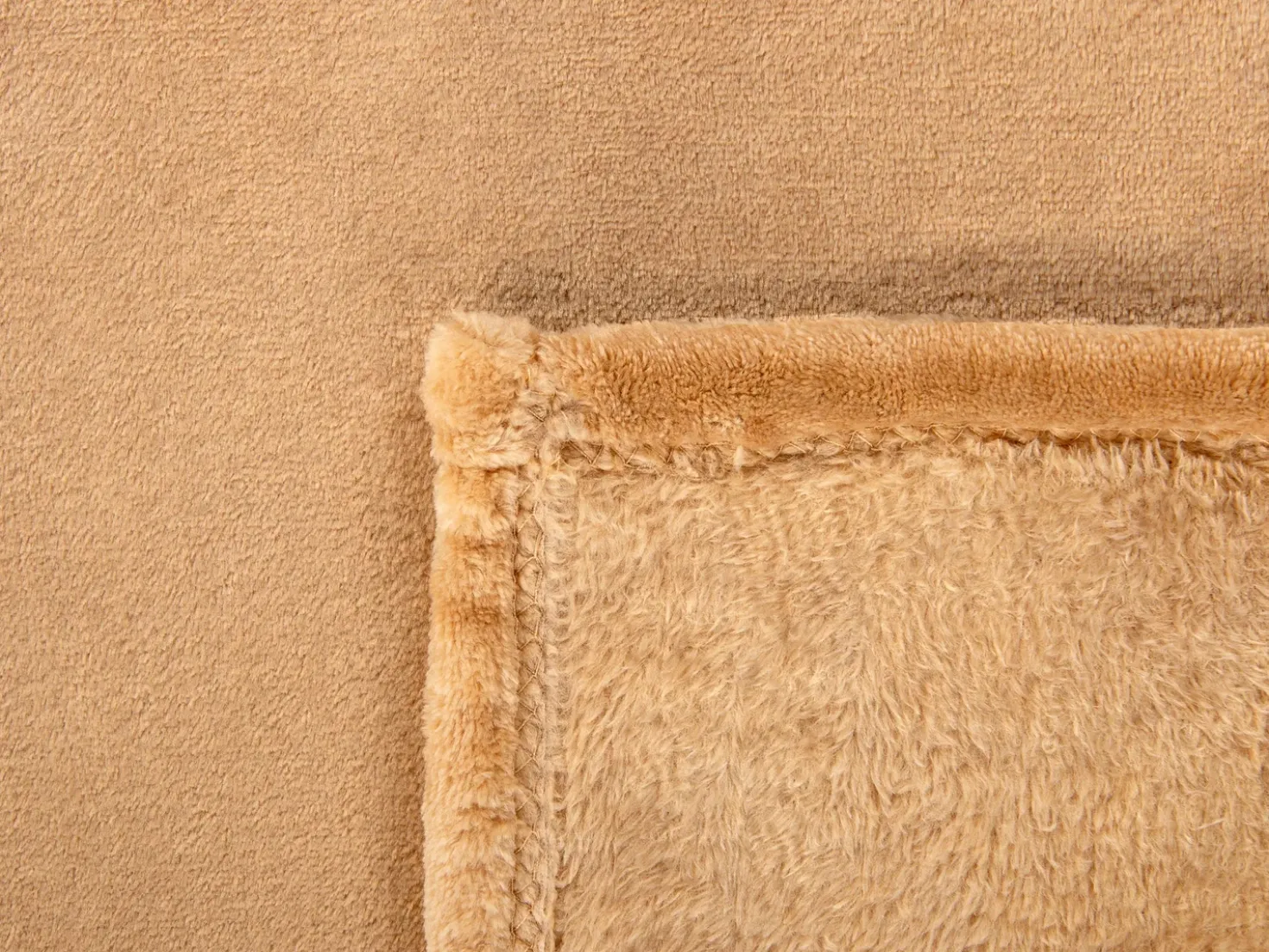 Plaid BAYBURT 200 x 220 cm Sand Beige