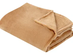Plaid BAYBURT 200 x 220 cm Sand Beige