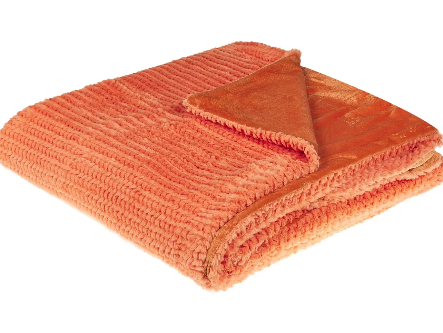 Plaid BJAS 200 x 220 cm Orange