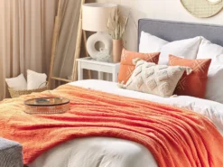 Plaid BJAS 200 x 220 cm Orange