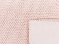 Plaid BJAS 200 x 220 cm Pastellrosa