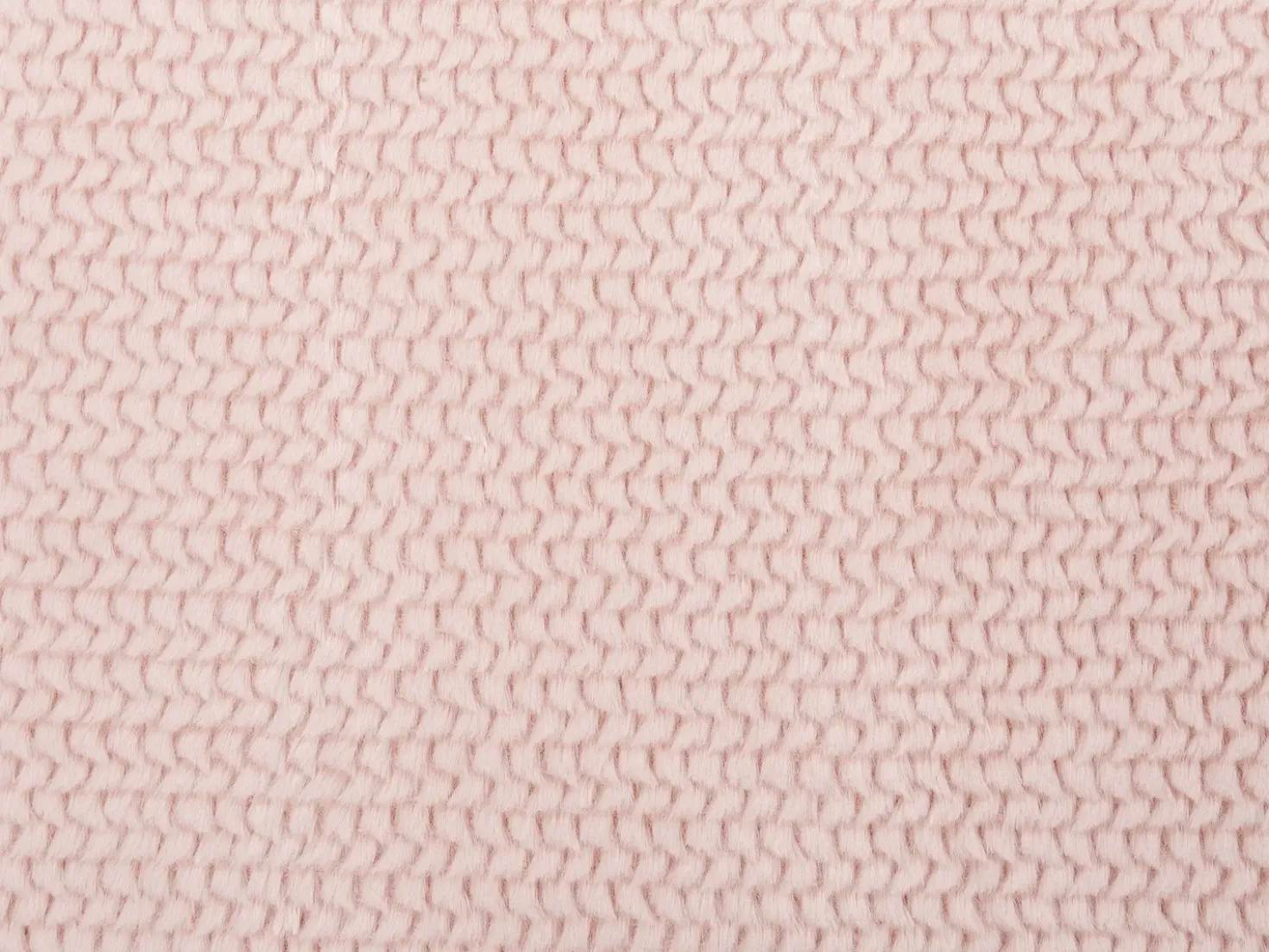 Plaid BJAS 200 x 220 cm Pastellrosa