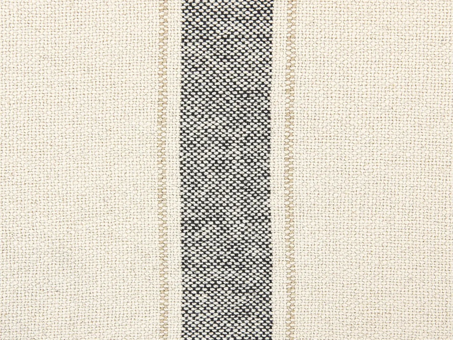 Plaid CAYIR Bomuld 130 x 170 cm Beige