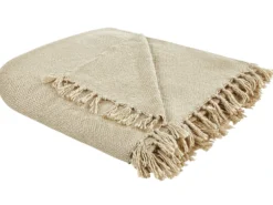 Plaid CHAOHANI 150 x 200 cm Beige