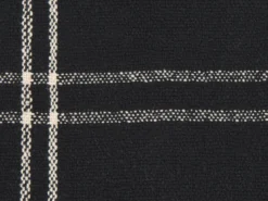 Plaid KULAC Bomuld 130 x 170 cm Sort