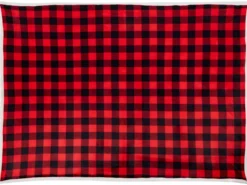 Plaid LIQUORICE 150 x 200 cm Rød