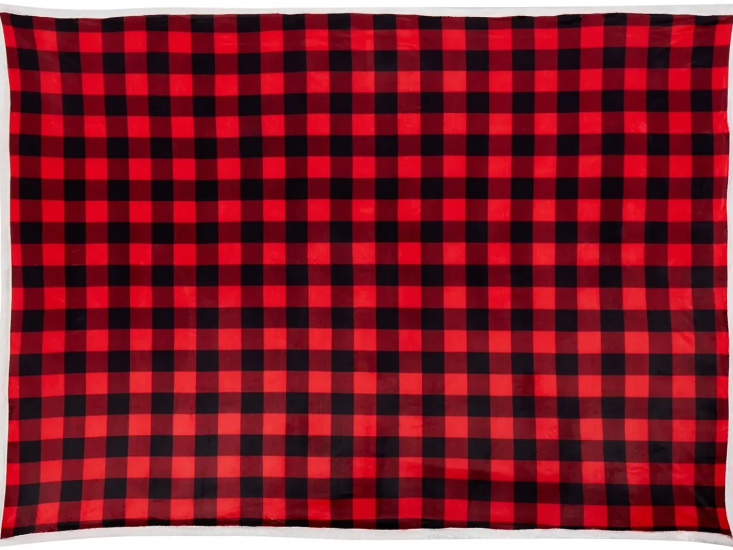 Plaid LIQUORICE 150 x 200 cm Rød