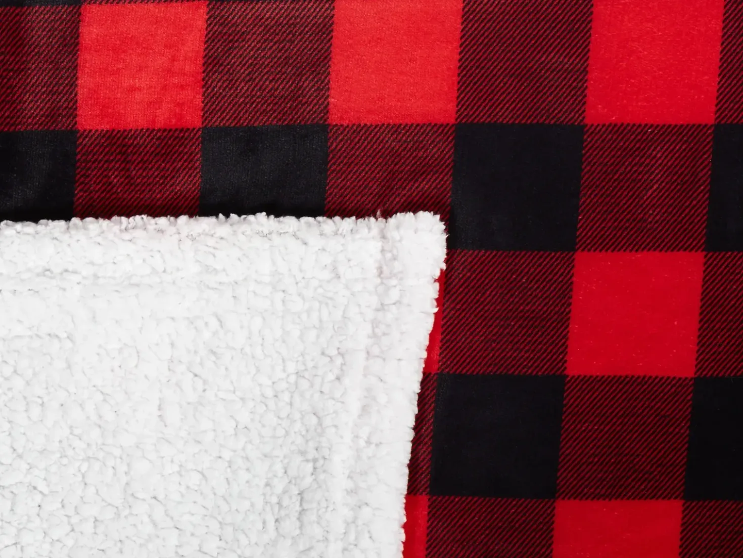 Plaid LIQUORICE 150 x 200 cm Rød