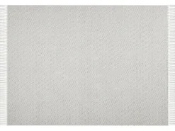 Plaid MITYAL Bomuld 125 x 150 cm Brungrå