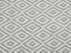 Plaid MITYAL Bomuld 125 x 150 cm Brungrå