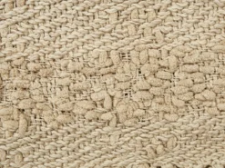 Plaid VELLA Bomuld 150 x 200 cm Beige
