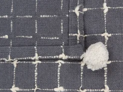 Plaid YASAM Bomuld 125 x 150 cm Sand Beige