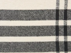 Plaid YUVALI Bomuld 130 x 170 cm Hvid