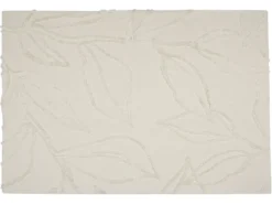 Plaid ACACIA Bomuld 130 x 160 cm Beige