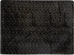 Plaid ALAZEYA 130 x 180 cm Sort
