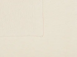 Plaid ASAKA Bomuld 130 x 180 cm Beige