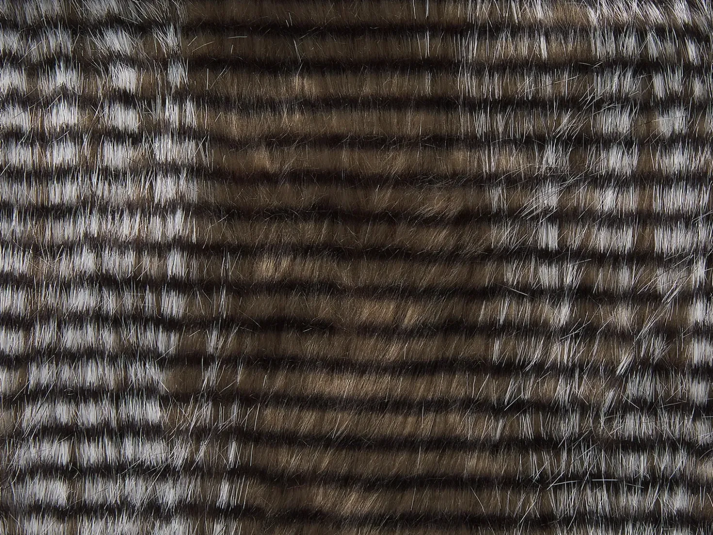 Plaid ASDAD 180 x 220 cm Brun