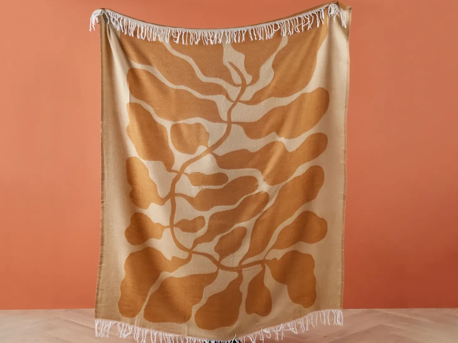 Plaid BANGRE 130 x 170 cm Orange