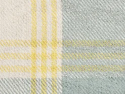 Plaid BETALI Bomuld 125 x 150 cm Gul