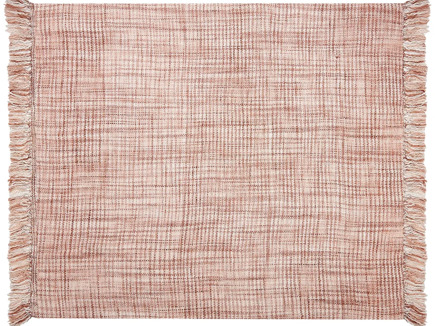 Plaid DEURALI 125 x 150 cm Brun