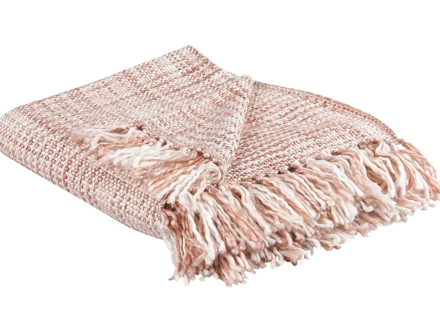 Plaid DEURALI 125 x 150 cm Brun