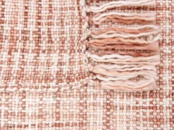 Plaid DEURALI 125 x 150 cm Brun