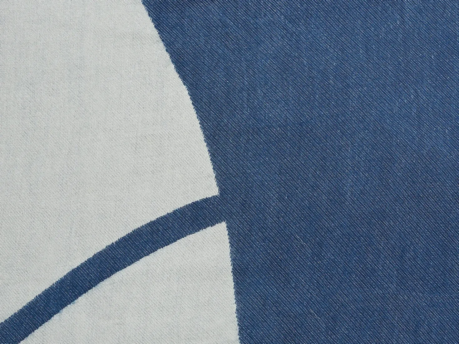 Plaid HAPREK 130 x 170 cm Blå