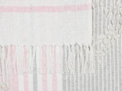 Plaid KAMAN 125 x 150 cm Lyserød