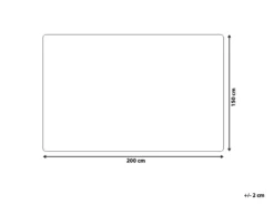 Plaid LABYAR 150 x 200 cm Beige