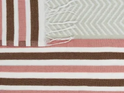 Plaid MAGAR 130 x 170 cm Beige
