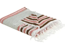 Plaid MAGAR 130 x 170 cm Beige