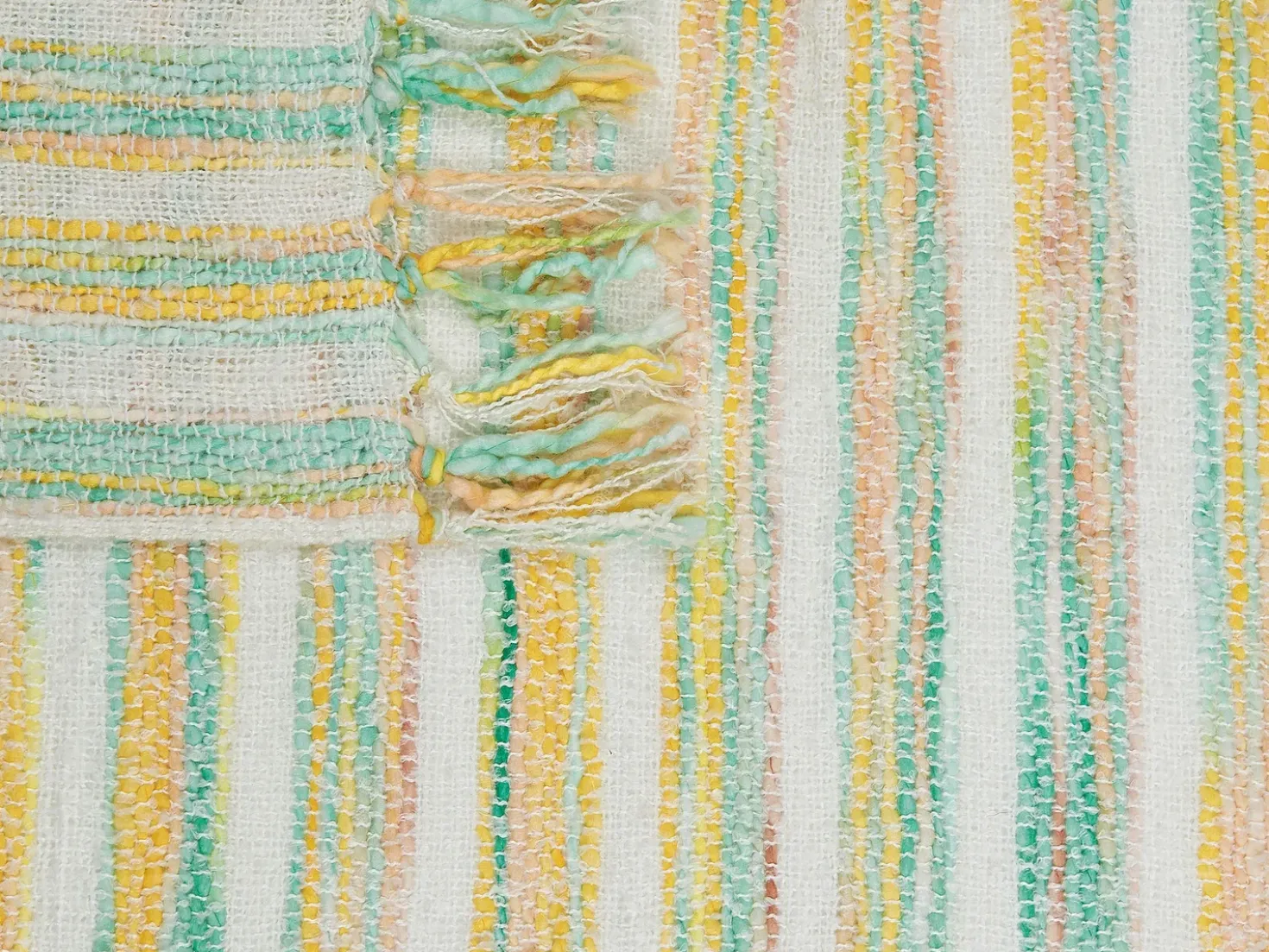 Plaid NUWAR 130 x 170 cm Gul