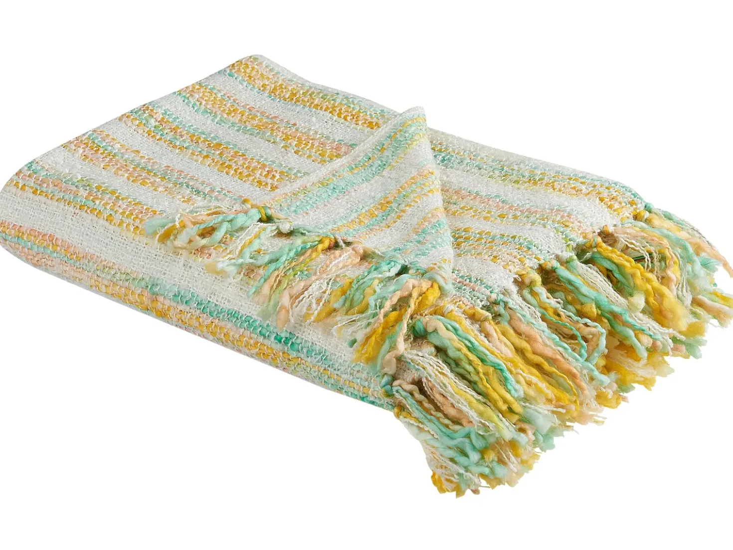 Plaid NUWAR 130 x 170 cm Gul
