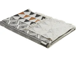 Plaid PRODDATUR Bomuld 130 x 180 cm Multifarvet
