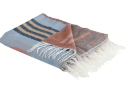 Plaid RESHA 130 x 170 cm Multifarvet