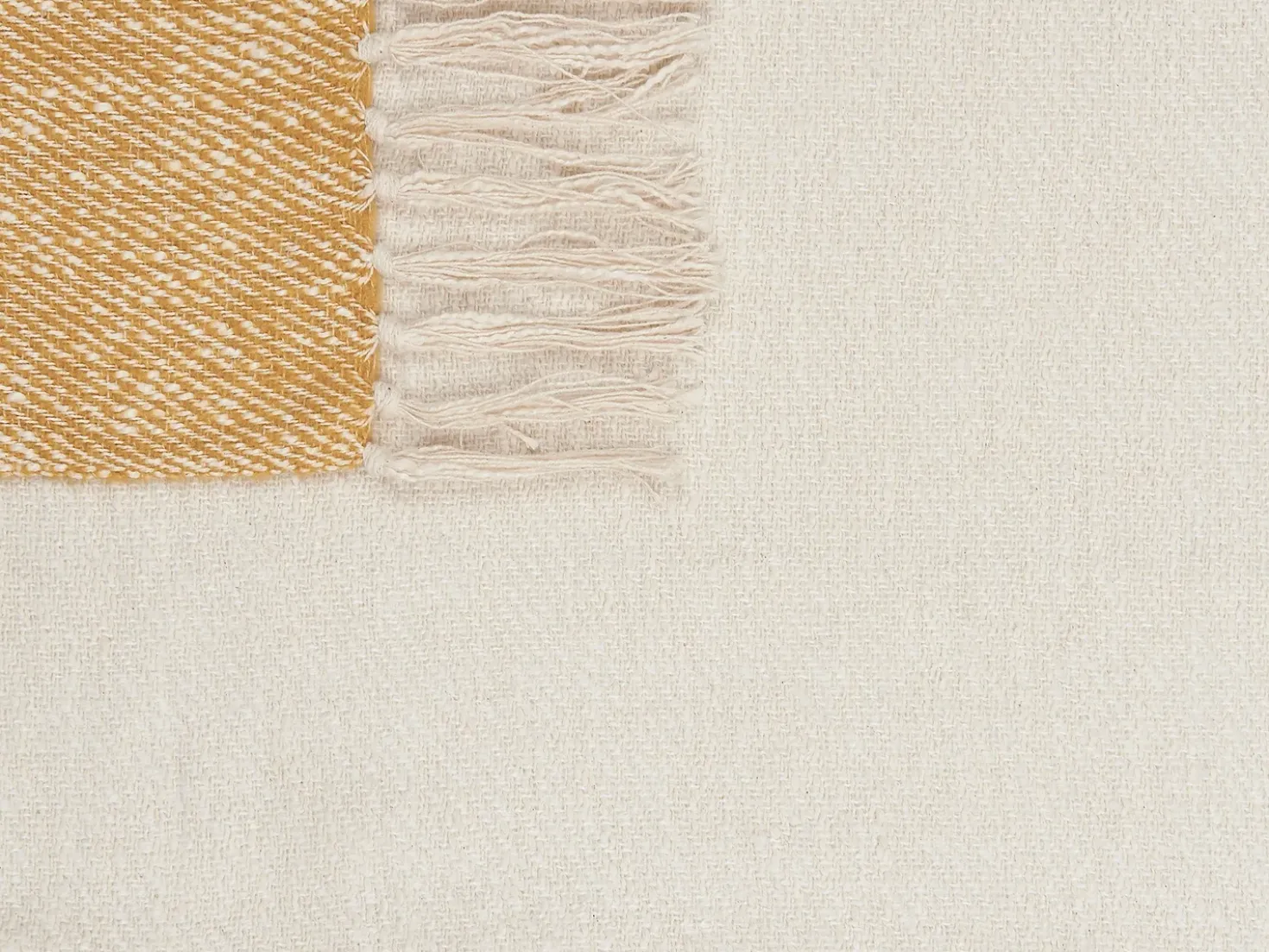 Plaid SALME 130 x 170 cm Beige