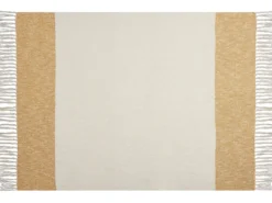 Plaid SALME 130 x 170 cm Beige