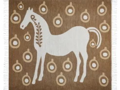 Plaid SIDDHA 130 x 170 cm Brun