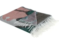 Plaid SOMANI 130 x 170 cm Multifarvet