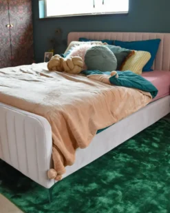Plaid TERKE 200 x 220 cm Lysebrun