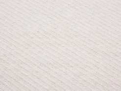 Plaid YARSA Bomuld 125 x 150 cm Beige
